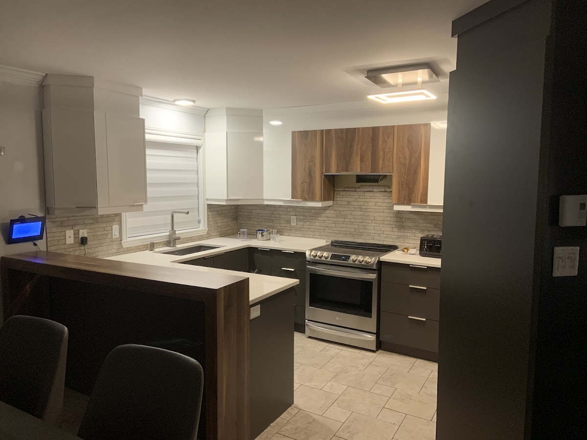 Cuisine sur mesure — Ébénisterie Pierre Arsenault Inc., Mascouche
